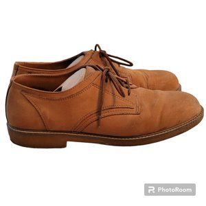 VTG Nunn Bush Men's Portland Brown Leather Suede LaceUp Oxford Shoes #83713-03
